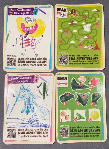 Yoyo bearilliant beasts cards - yoyo,