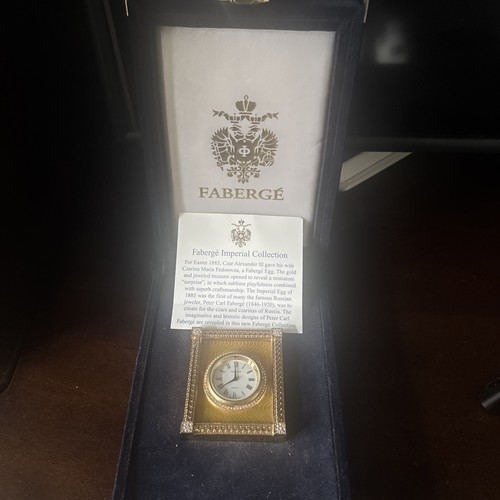 Faberge clock - faberge,