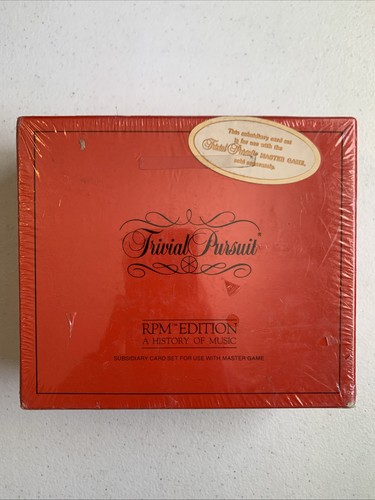 New vintage trivial pursuit - trivial,