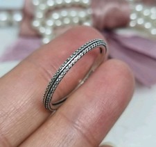 Genuine Pandora Silver ME Pave Ring  S925 ALE  ? Size 62