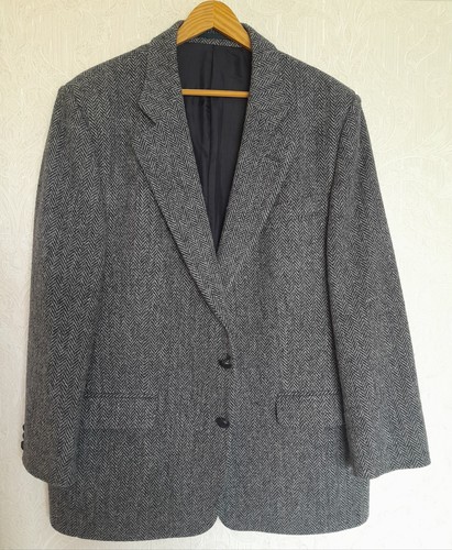 Harris tweed jacket size 42s - harris,