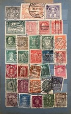 Small Album Of World Stamps - C19 And Early C20.  Unsorted Potentially Some Gems