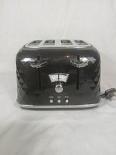 Delonghi 4 Slice Toaster Black