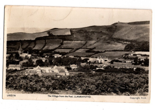 Llanrhystyd the village from - the,