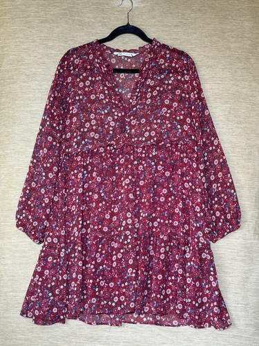 Zara dress size purple - dress,