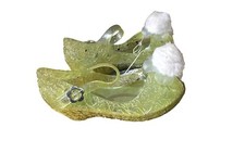 Disney Official Tinker Bell Fairy Costume Shoes for Girls Kids UK 13/1 EU 32/33