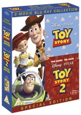 Toy Story/Toy Story 2 Blu-ray (2010) John Lasseter cert PG Fast and FREE P & P