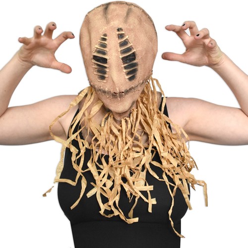 Creepy horror mask scarecrow - horror,