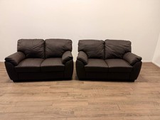 Milano Leather Sofa Set – 2