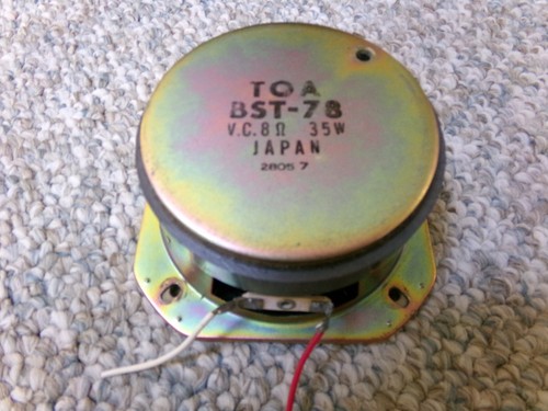 Vintage toa bst full range - vintage,