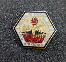 ASLEF Badge West Croydon 1982