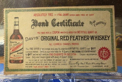 Antique davis red feather - red,