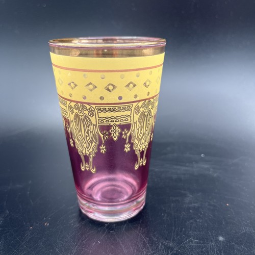 Retro cranberry glass - retro, turkish