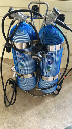 Tank2go scuba twin cylinder - twin,