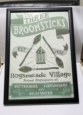 Harry Potter Framed Poster "The Three Broomsticks" 42 x 30cm Wall Art