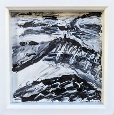 CAPE CORNWALL SEASCAPE B&W