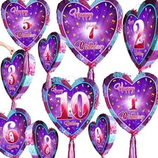 Birthday Heart pinata girls