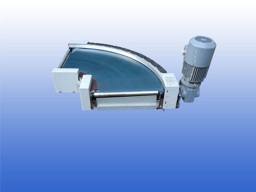 Curved conveyor used - used, cm
