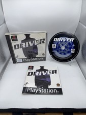 PlayStation PS1 - Driver & Manual- Cracked Case