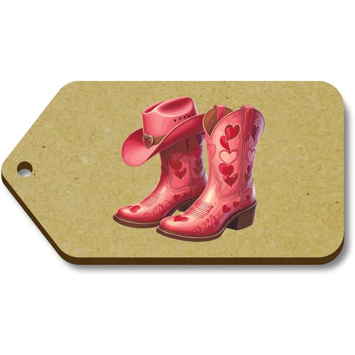 Pink heart cowboy boots - 'pink,