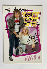David Walliams & Matt Lucas - Little Britain - Original Hand Signed Autographs
