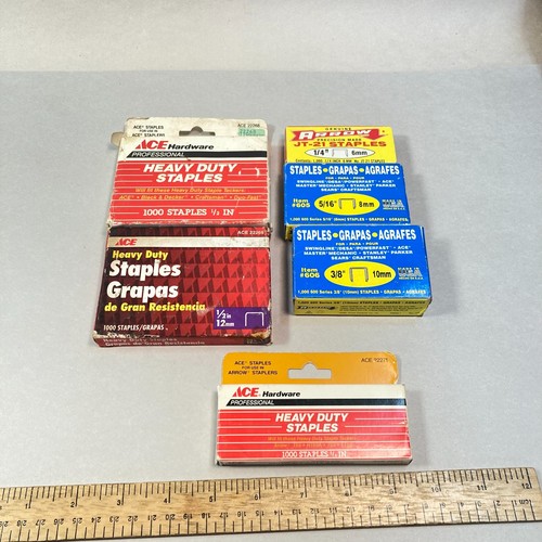 Wire staples packs 3 - packs, w/