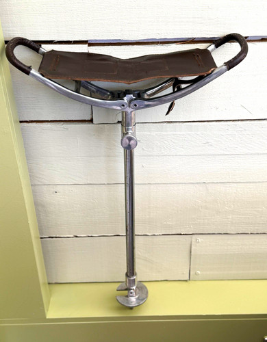 Vintage folding seat cane - folding,