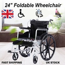 24" Heavy-Duty Wheelchair –