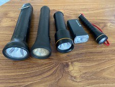 6x Vintage black battery
