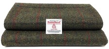Harris Tweed Green Mix, Black