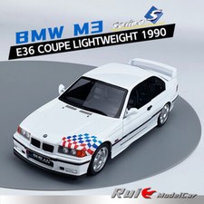Solido 1:18 BMW M3 E36 Coupe Lightweight 1990 Simulation Alloy Car Model