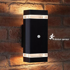 Outdoor Up Down LED Wall Light PIR Motion Sensor Lamp Outside Garden Porch IP67