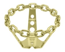 CHAIN STEERING WHEEL GOLD.GREAT PRICE SHIP FAST BIKE BICYCLE
