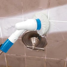 Hurricane Spin Scrubber: The'reach anywhere' cordless power scrubber