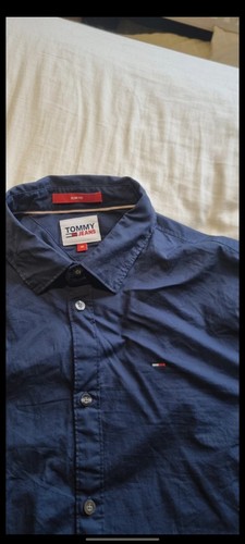 Tommy hilfiger navy shirt - hilfiger,