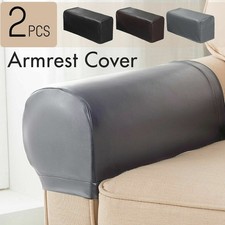 2PCS PU Leather Arm Chair