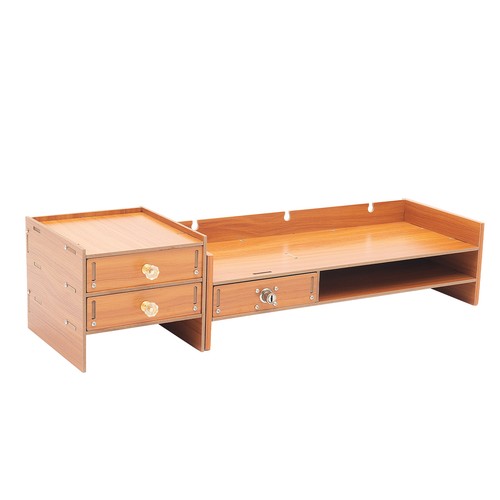 Wooden desk organizer with - organizer,