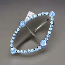 Vintage Oval Rhinestone