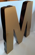 LARGE VINTAGE SHOP SIGN LETTER