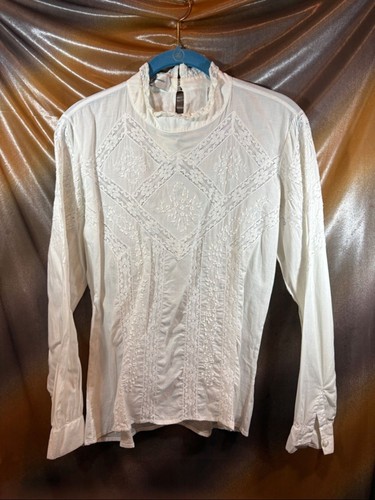 White embroidered - white,