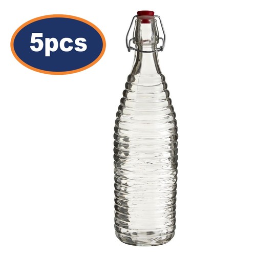 5pcs litre clear - 1,