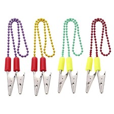 4pack Metal Beaded Necklace