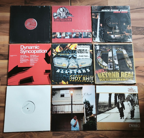 Hip hop plattensammlung 36x - hip,