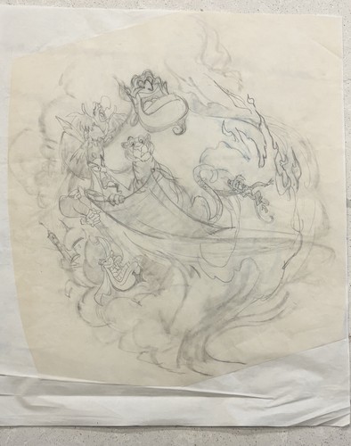 Original disney sketch art - disney,
