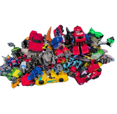 Transformers action figures - action,