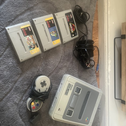 Super nintendo snes console - console, &