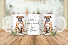 Personalised BOXER Dog mug
