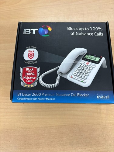 New corded telephone - new,