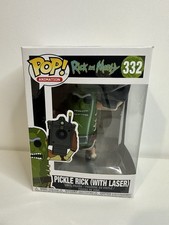 Funko Pop Vinyl Animation: Rick and Morty Pickle Rick with Laser, #332