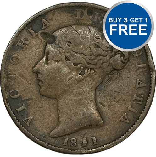 Half penny choice of - penny,